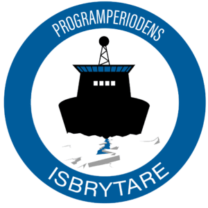 Text: Programperiodens isbrytare