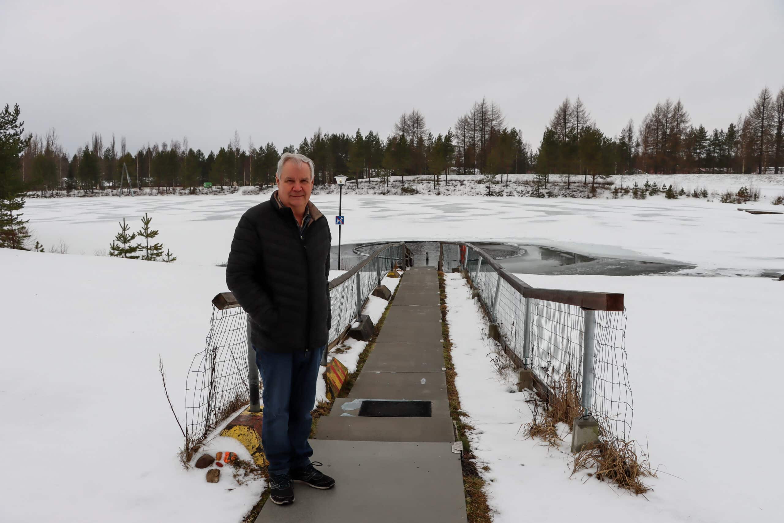 Tanelinlammella talviuinnin parissa kohtaavat eri ikäluokat - Maaseutu.fi