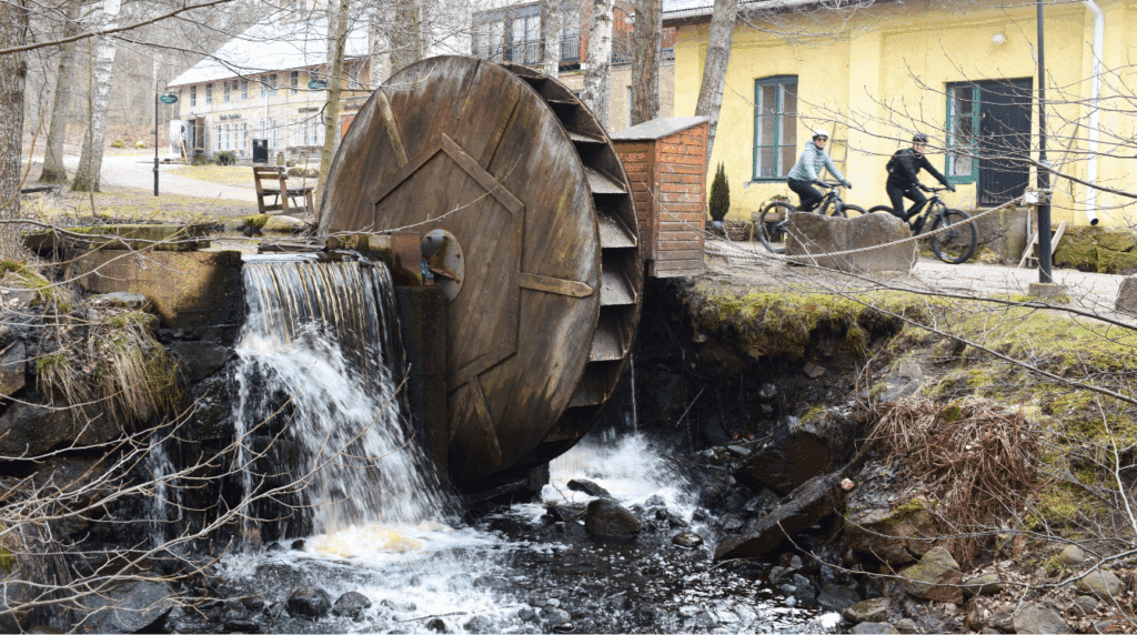 Ruukkikylän vesipyörä.