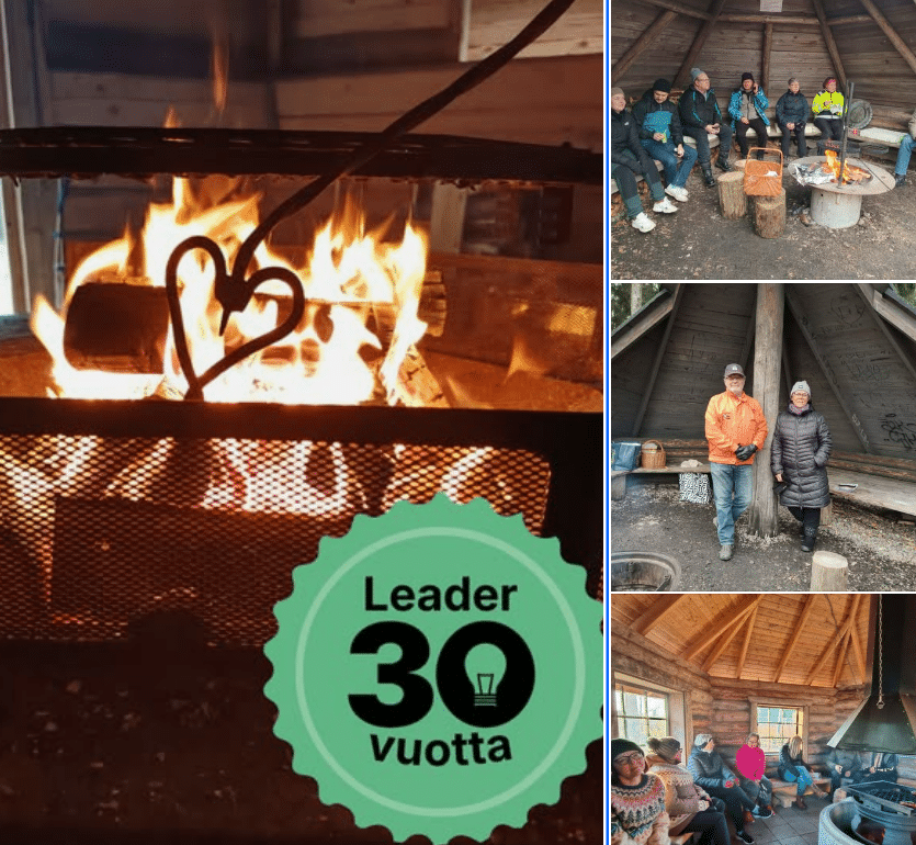 Kuvakollaasi laavulta