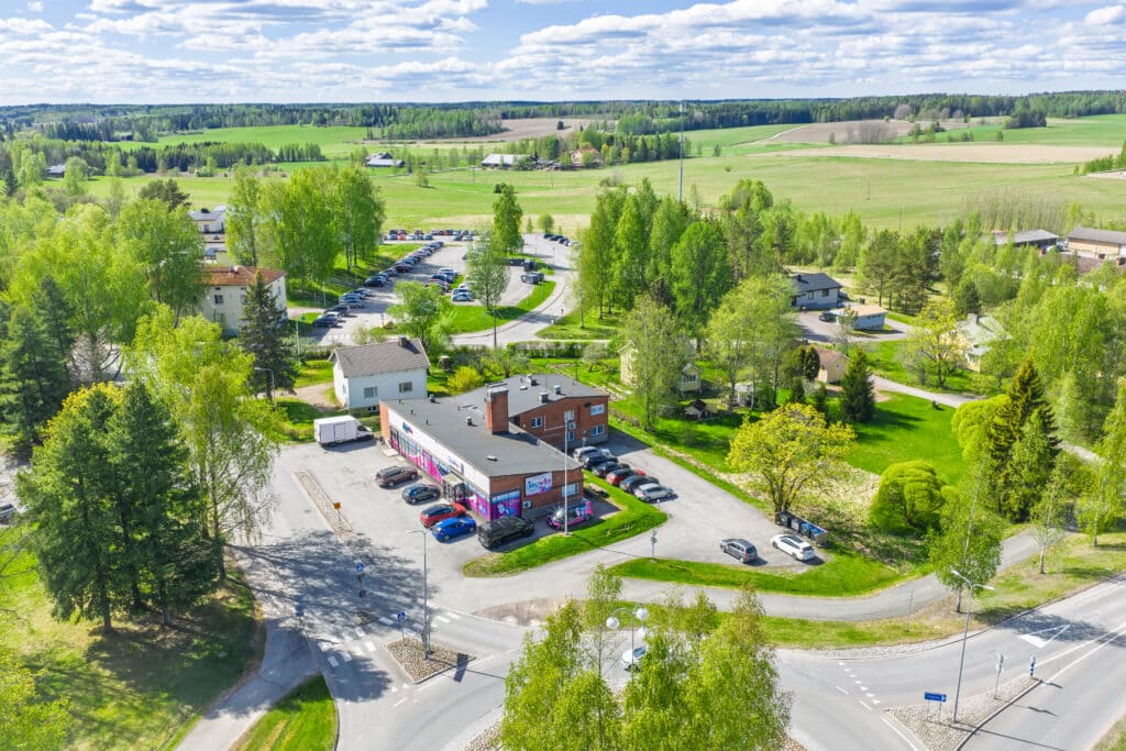 Ilmakuva Hämeenkyröstä.